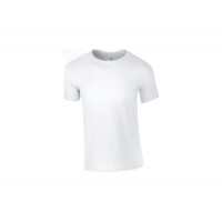 T-SHIRT M/CURTA GOLA REDONDA BRANCA GI6400